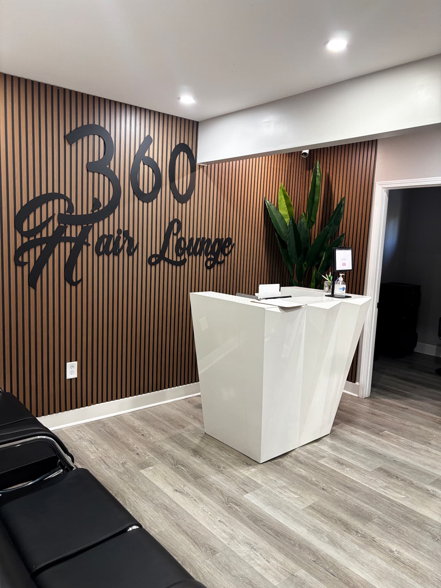 Inside 360 Hair Lounge in Monroe, Georgia