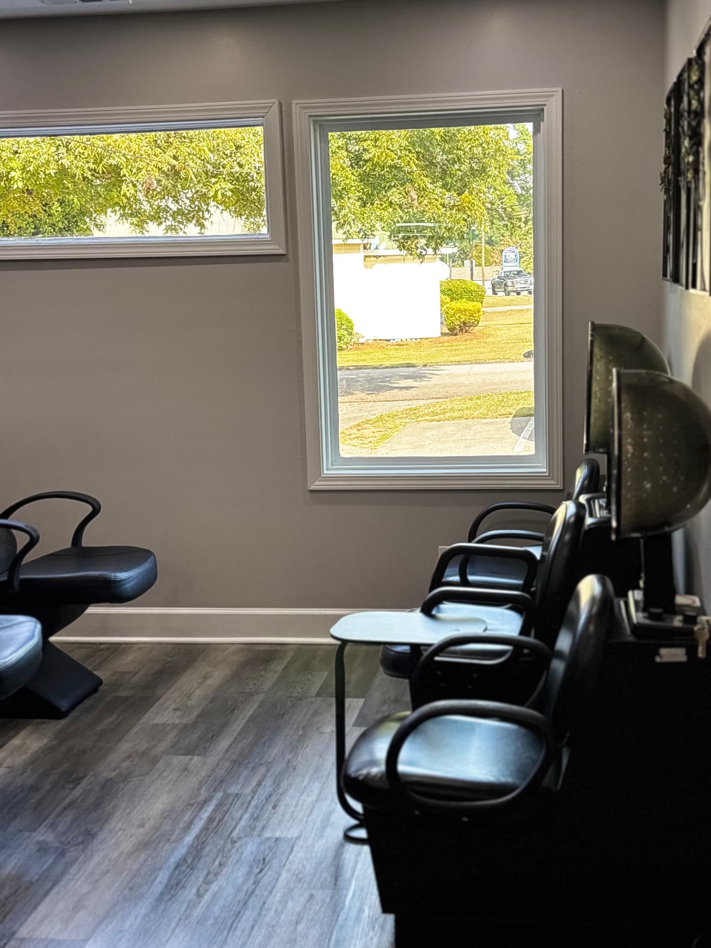 Inside 360 Hair Lounge in Monroe, Georgia