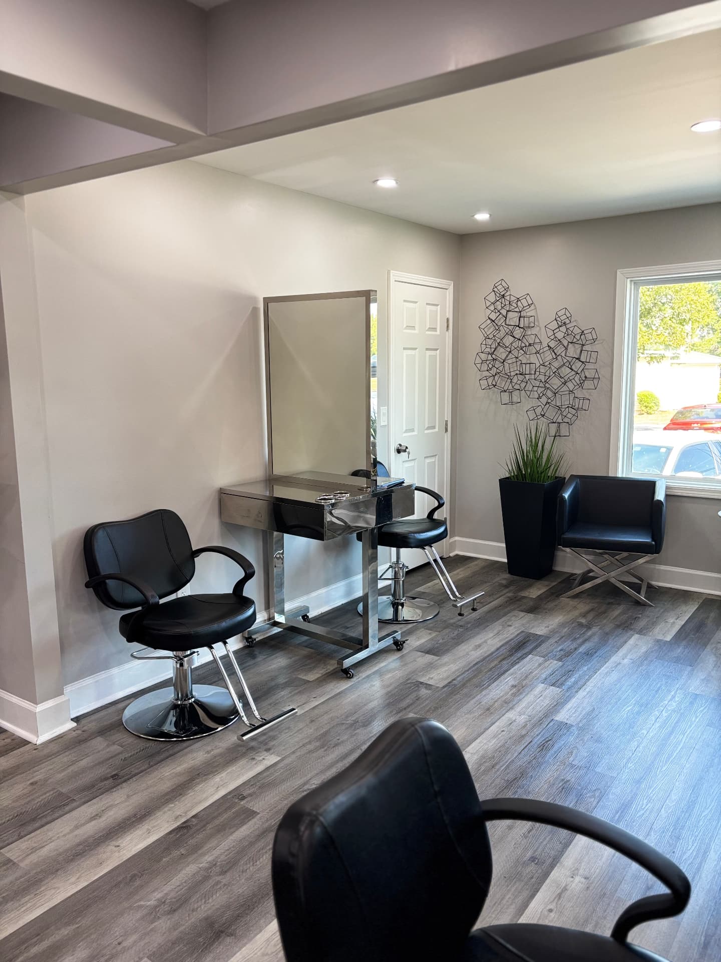 Inside 360 Hair Lounge in Monroe, Georgia