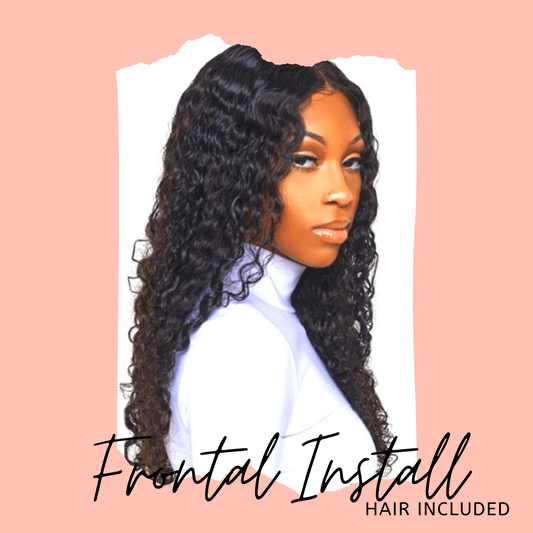 Lace Frontal Wig & Install Package