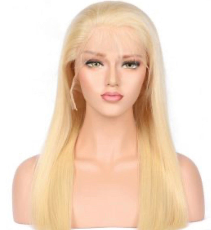 Blonde Lace Frontal Wig- Straight