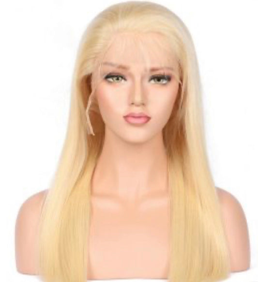 Blonde Lace Frontal Wig- Straight